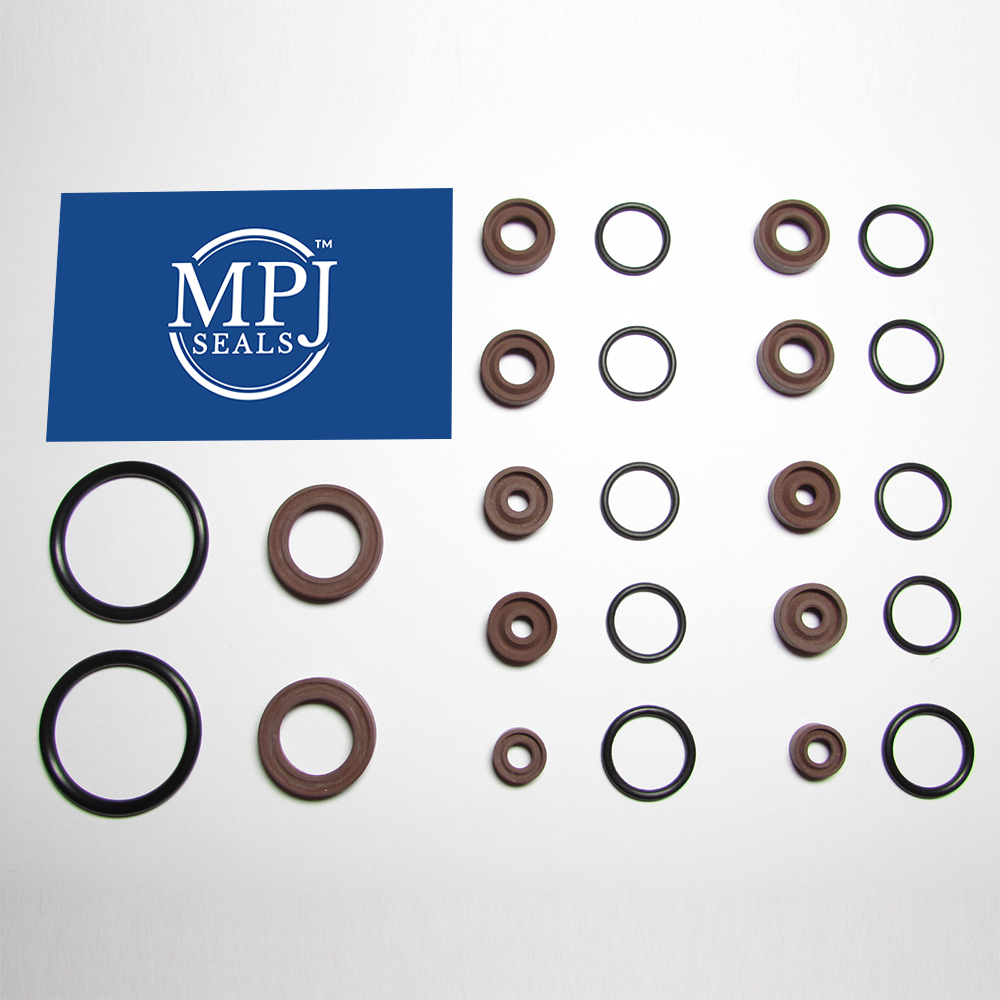 Mercedes SL R129 complete hydraulic cylinder seal kit - FPM